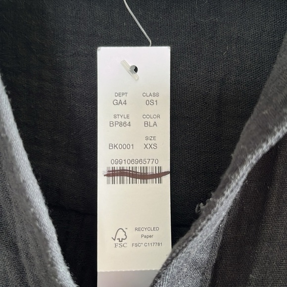 J. Crew V-Neck Shirtdress in Soft Gauze - Picture 5 of 8